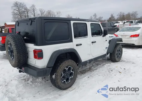 2023 Jeep Wrangler 4Xe Rubicon 4X4 z USA, uszkodzony, nr VIN 1C4JJXR68PW604999